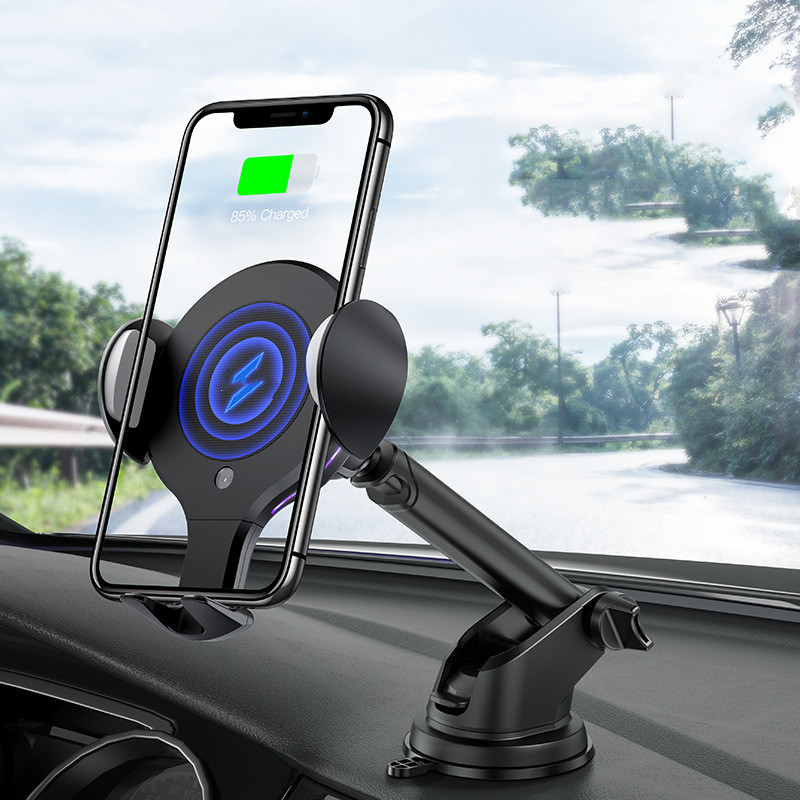 Car Navigation Wireless Charging Car Phone Bracket