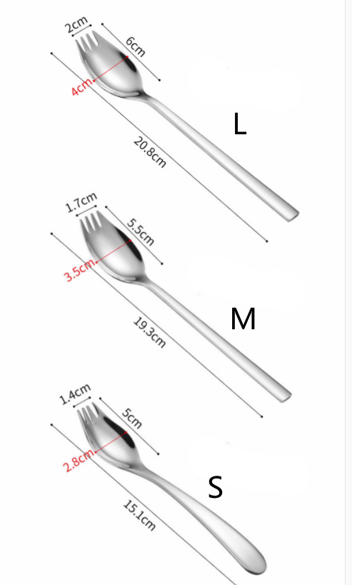 Title 1, Stainless Steel Western Food Dual-purpose Fork ...