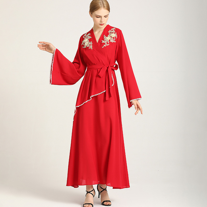 Applique Maxi Dress, picture 5 of 6