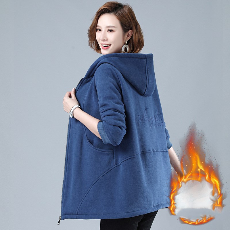 Title 5, Add velvet thickened western style winter jacket