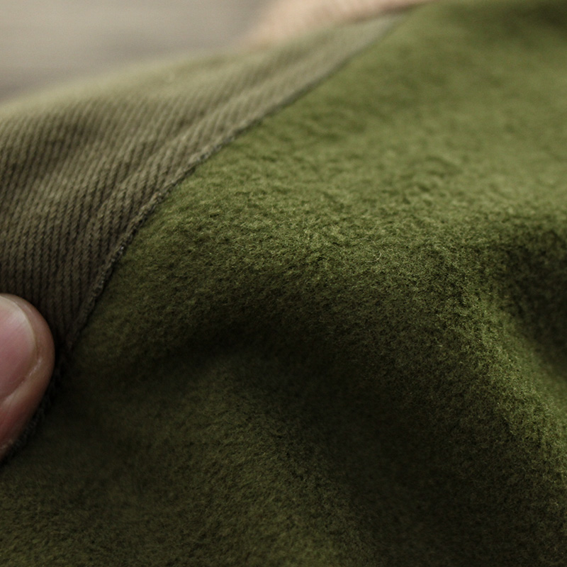 Corduroy Retro Military Style Multi-pocket Tooling Jacket