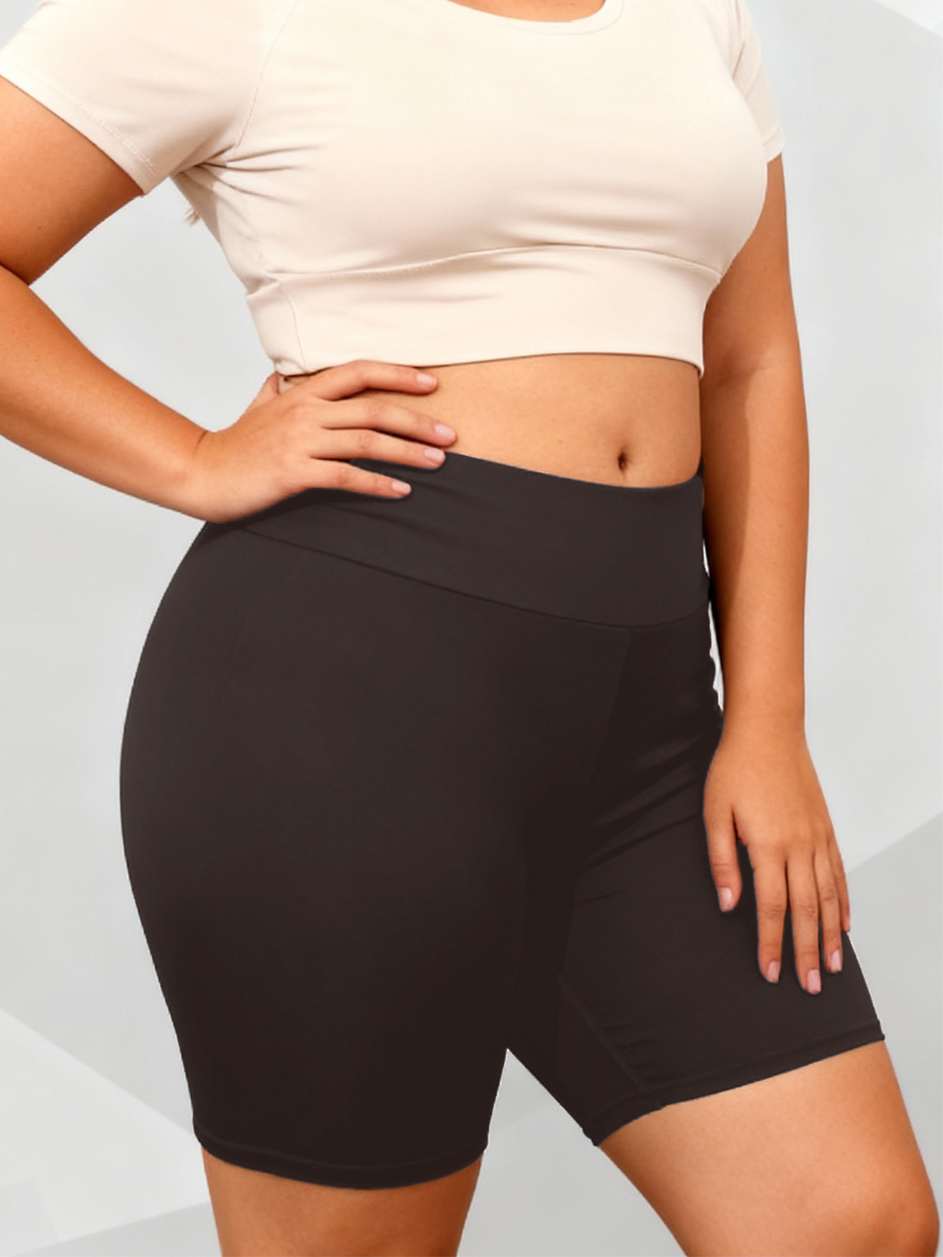 High Waist Biker Shorts