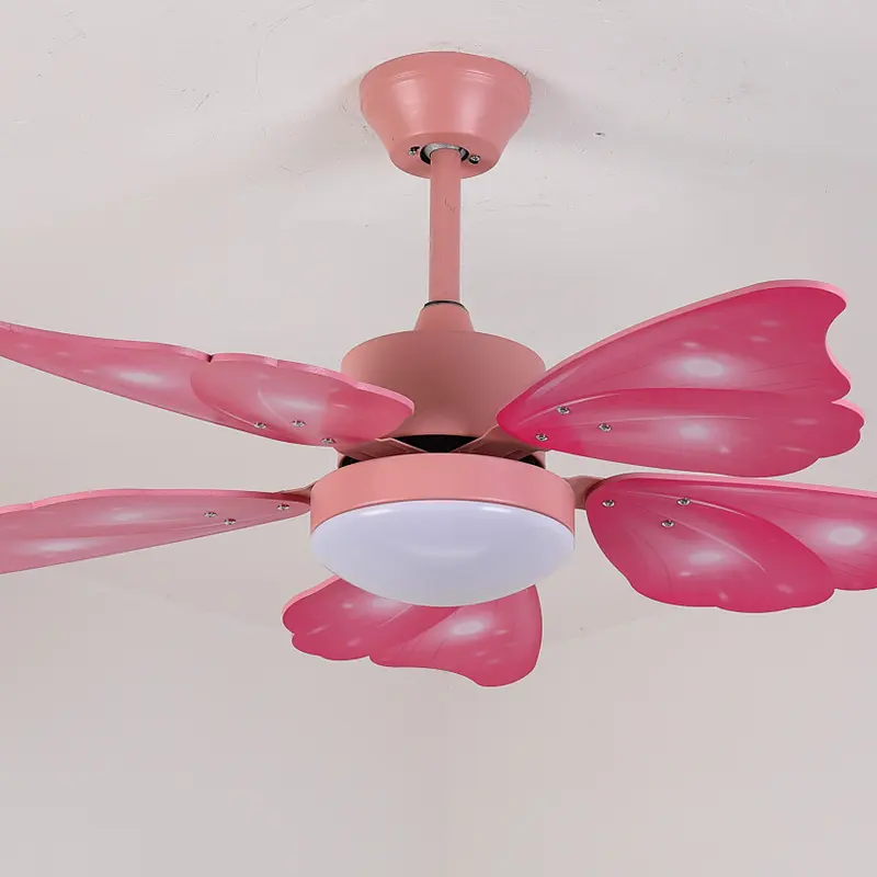 Chandelier with Remote Led Invisible Electric Fan