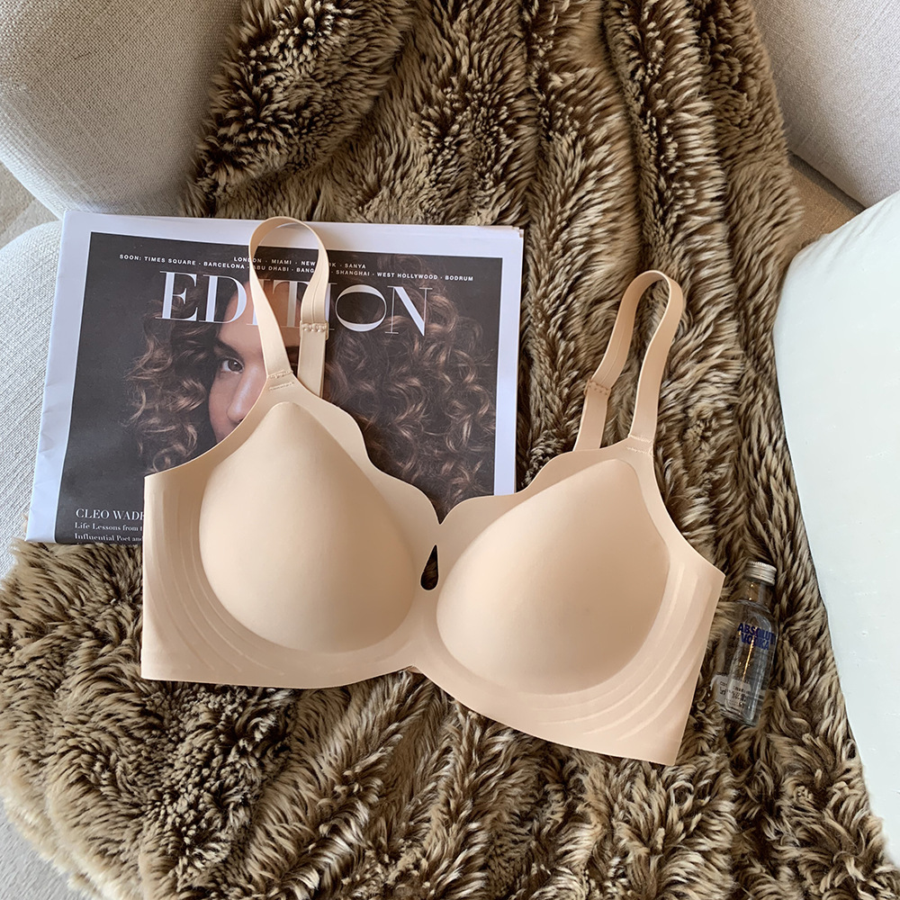 Jelly Strip Seamless Soft Support Summer Thin Underwear