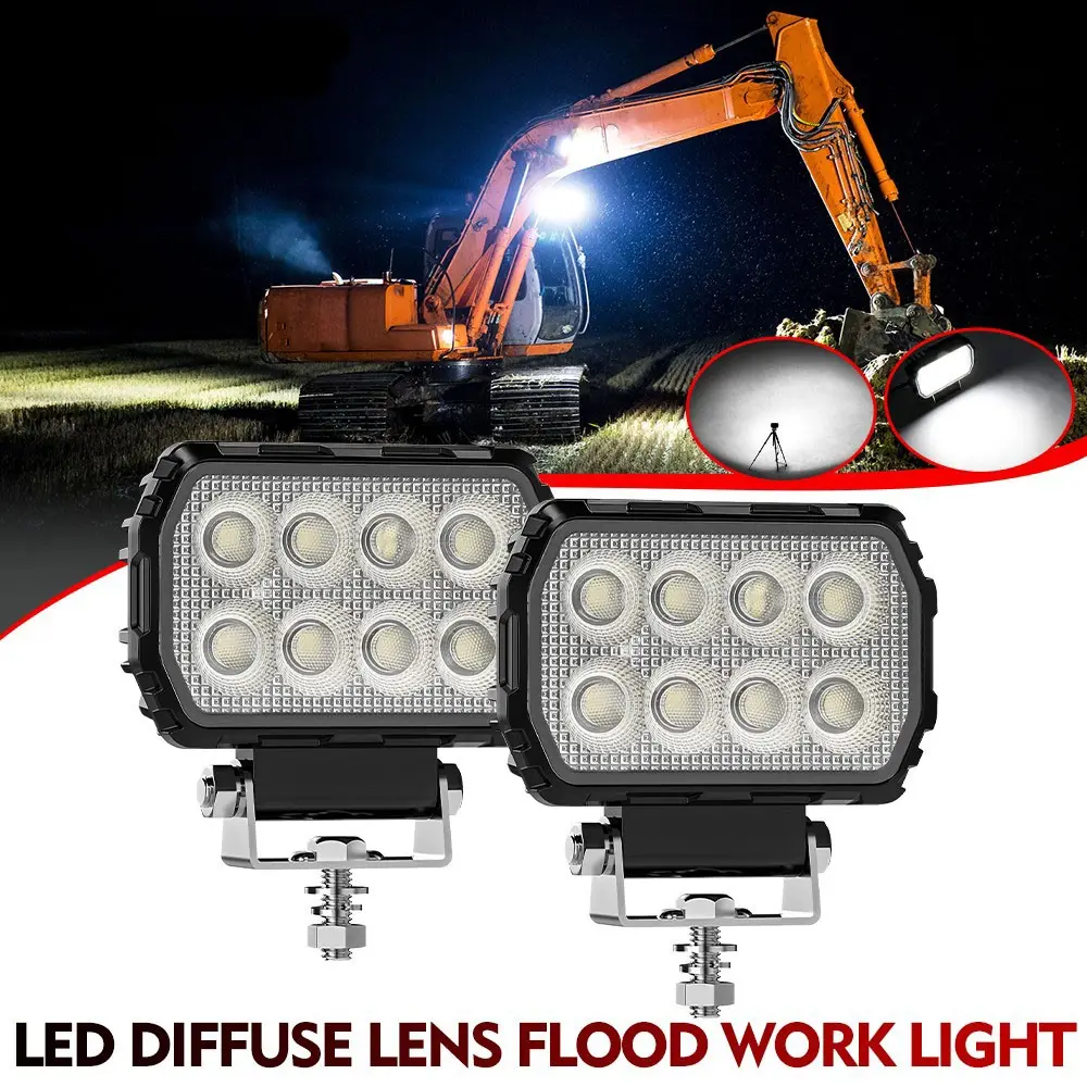 4.4 Inch Rectangular Led Work Lights Flood