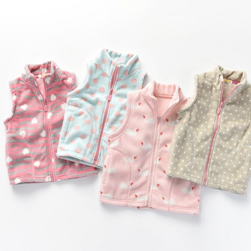 Plus Velvet Thickening Comfortable Warm Fleece Vest