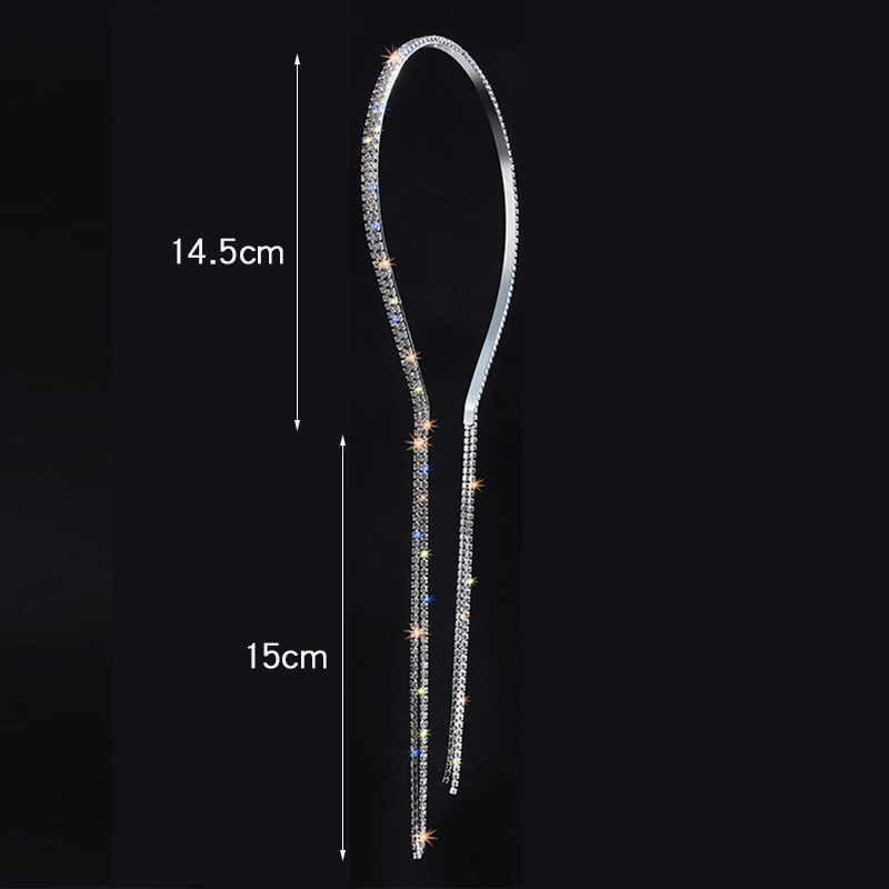 Title 6, Rhinestone Tassel Band Temperament Pressure Hai...