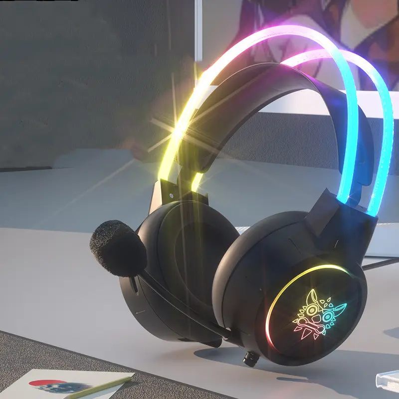 Headset Fashion Light-emitting Wired Gaming