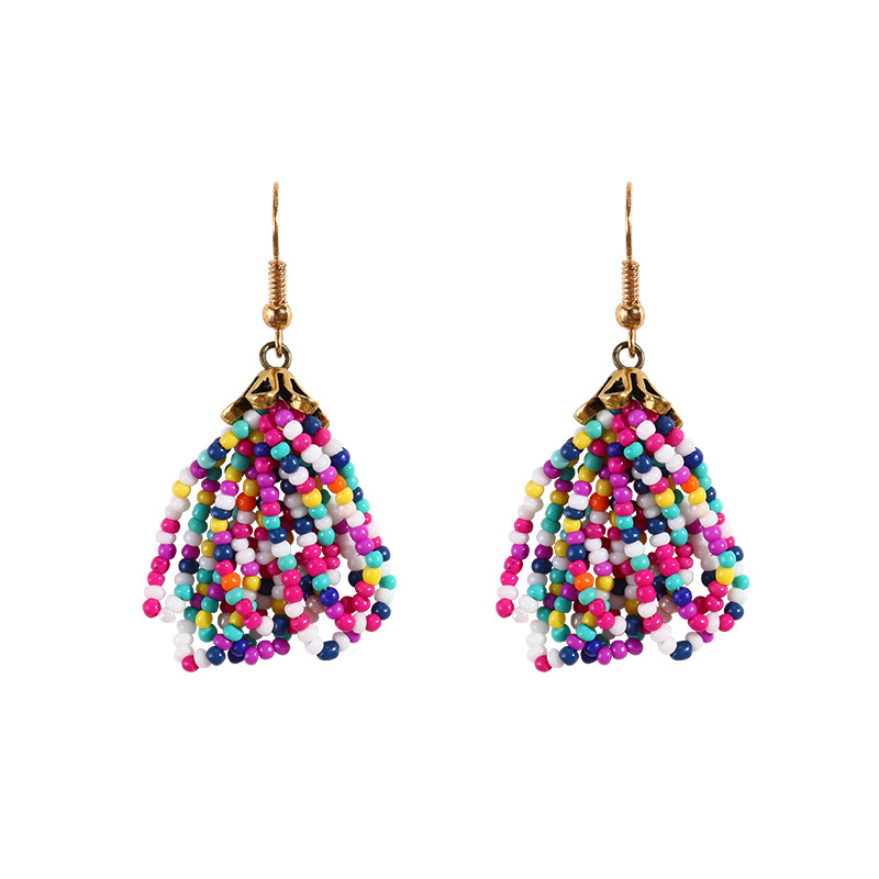 European And American Creative New Tassel Earrings Women