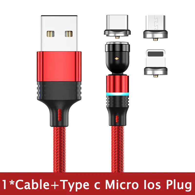 540 Degree Rotating Magnetic Suction Charging Line For Android Type C – image 9