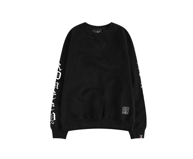 Title 2, Simple embroidered terry sweater