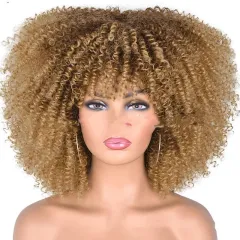 Small Curly Hair Rose Mesh Synthetic Headgear - 7 Style - View 1