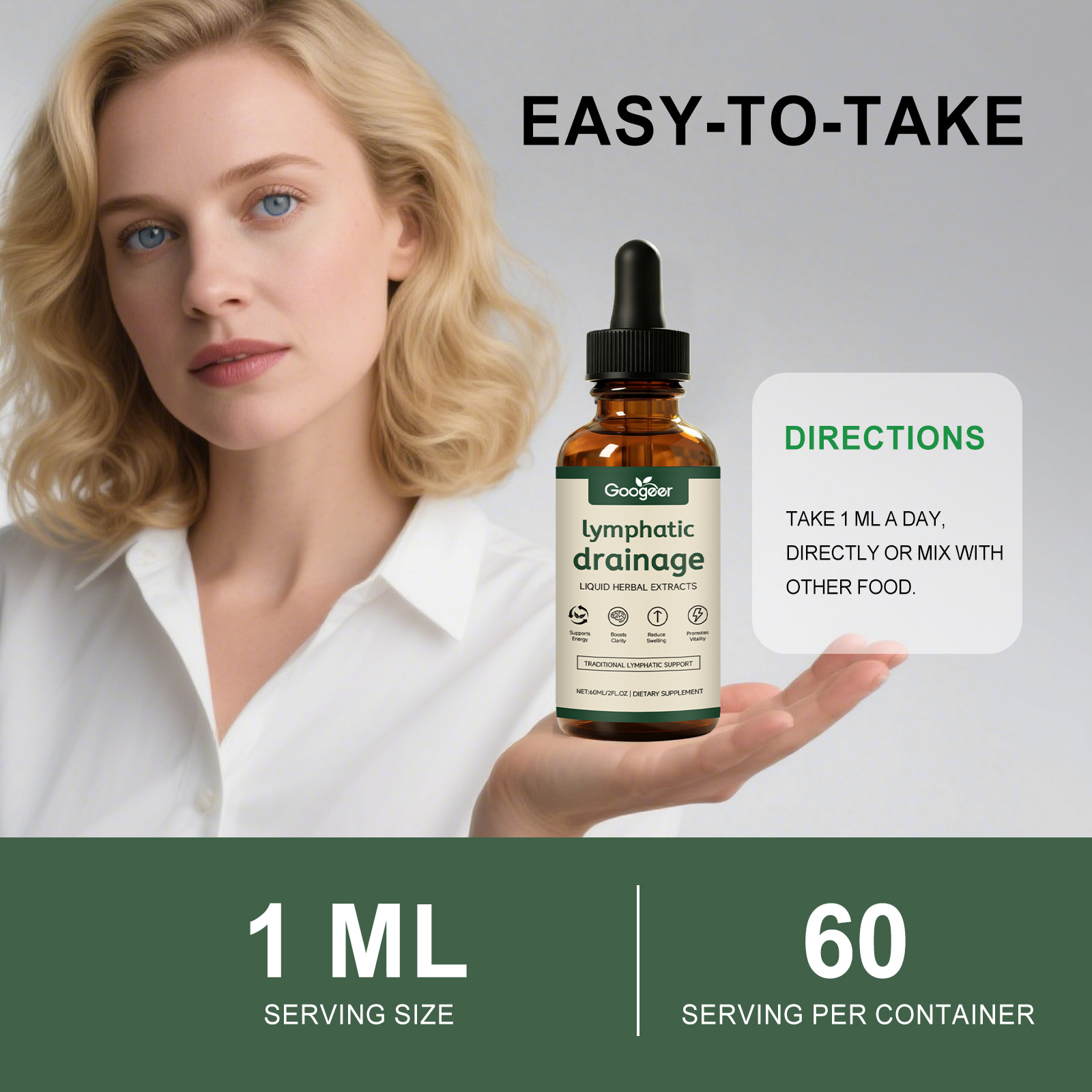 Lymph Health Support Drops 8
