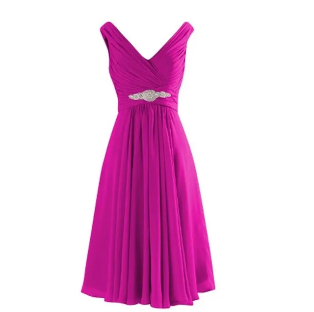 Dignified And Elegant Evening Dress For The Annual Meeting Rose Red - Shop at LoveMi