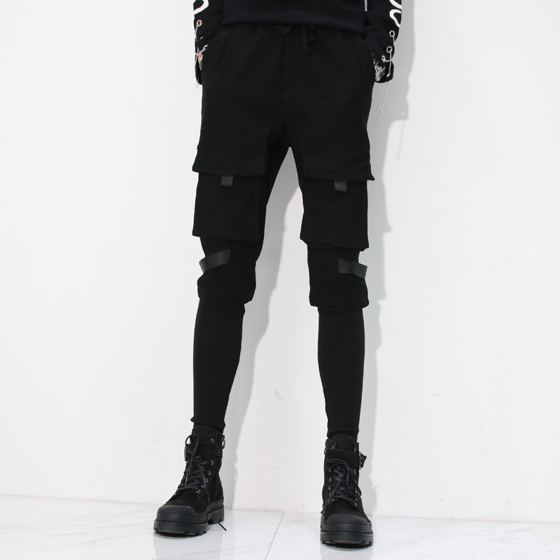 Title 6, Hip-Hop Pants Workwear Slim Fit Ankle-tied Hare...