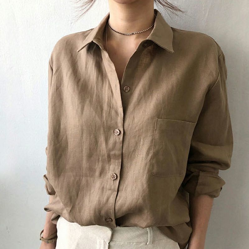 Women's Sun Protection Long-sleeved Shirt For Outer Wear