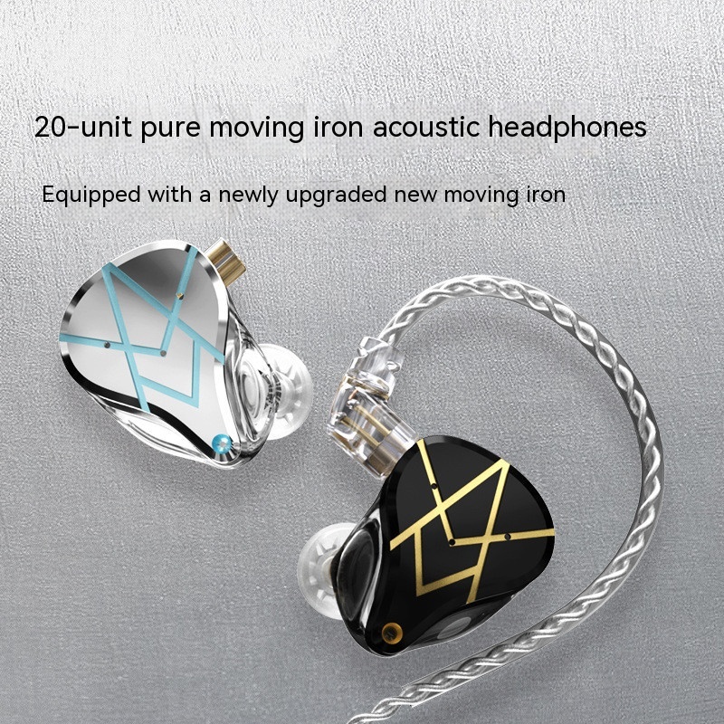 In-ear Headphones Monitor-level Noise Reduction Headset With Microphone Drive-by-wire - Image 5