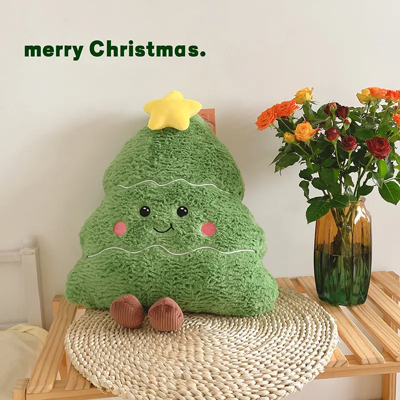 INS Holiday Decorative Cushion Christmas Tree Doll