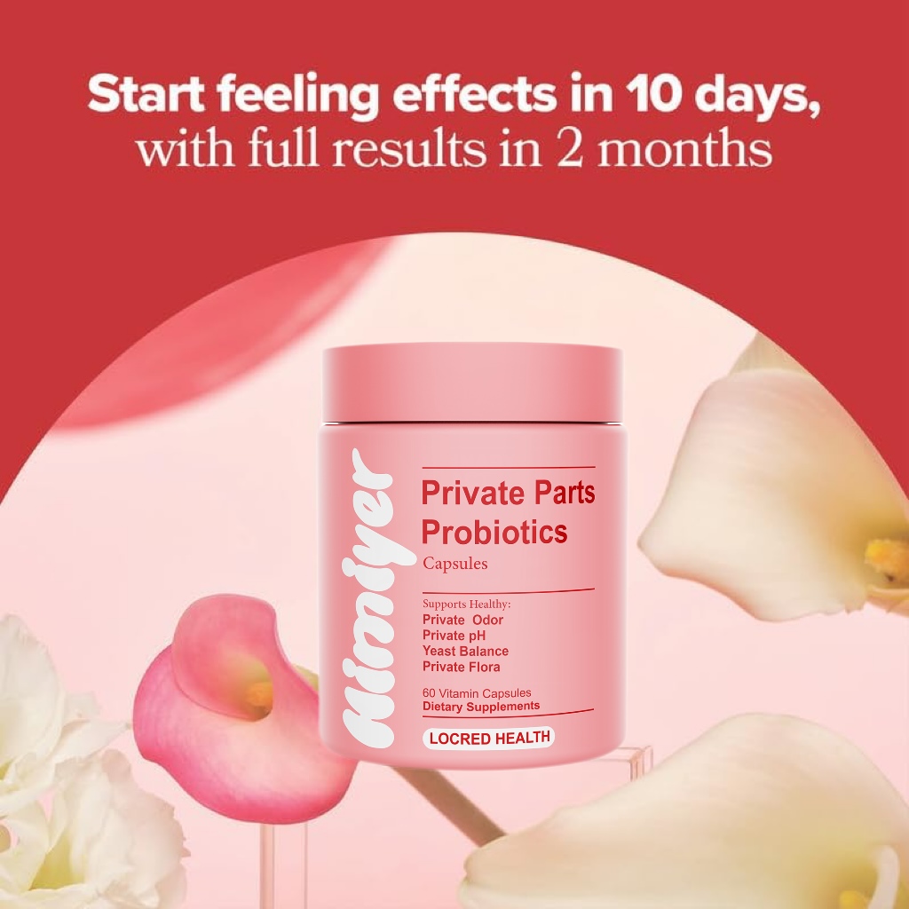 a product image showing a pack of Women's Vaginal Probiotics - PH Balance, 60 count and description of the product benefits and key features.