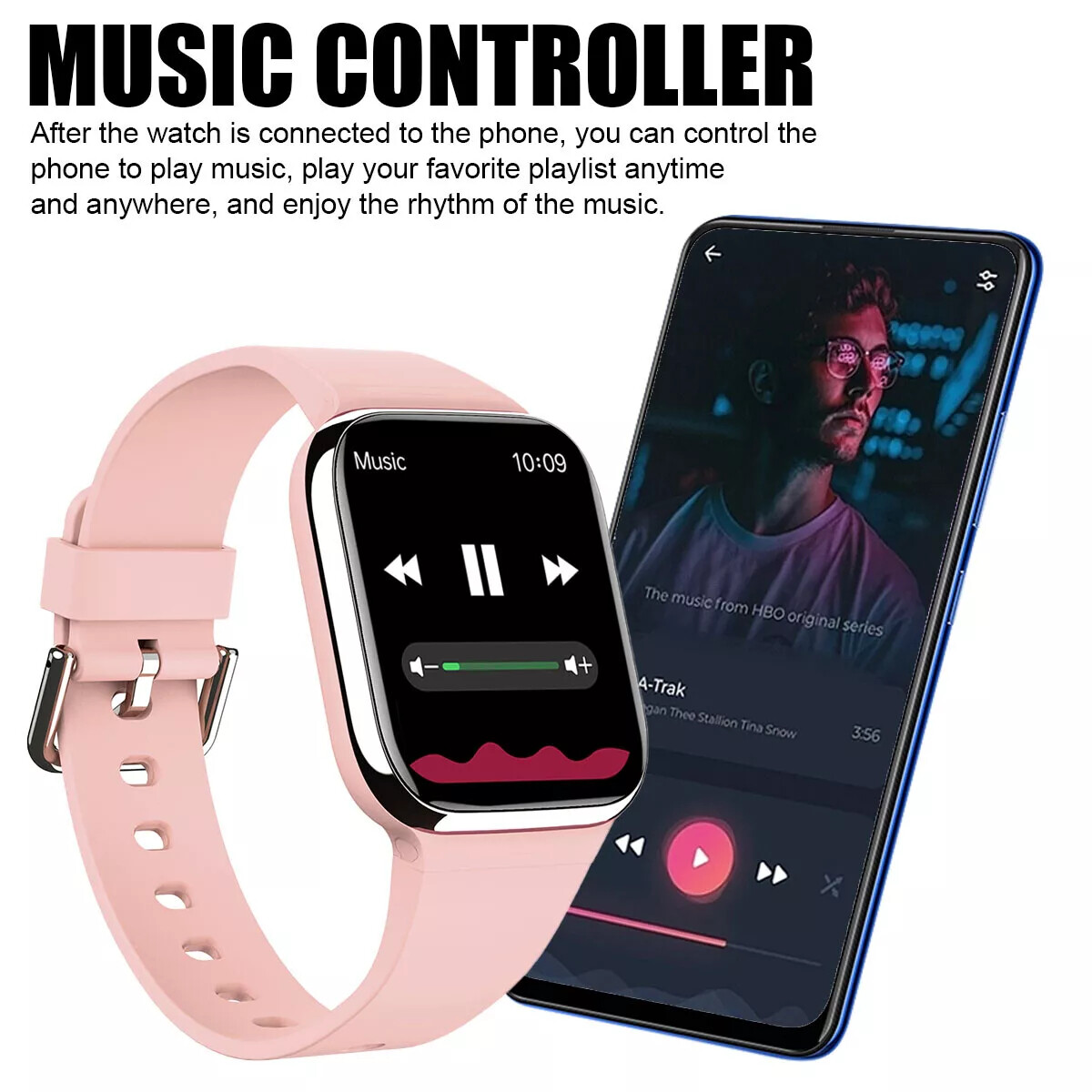 Smart Watch Men Women Fitness Tracker Blood Pressure Heart Rate Sport Watches UK - Image 1