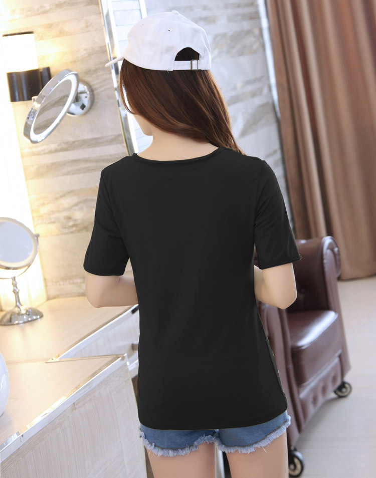 Title 9, V-Neck Pocket Short-Sleeved T-Shirt Slim Bottom...