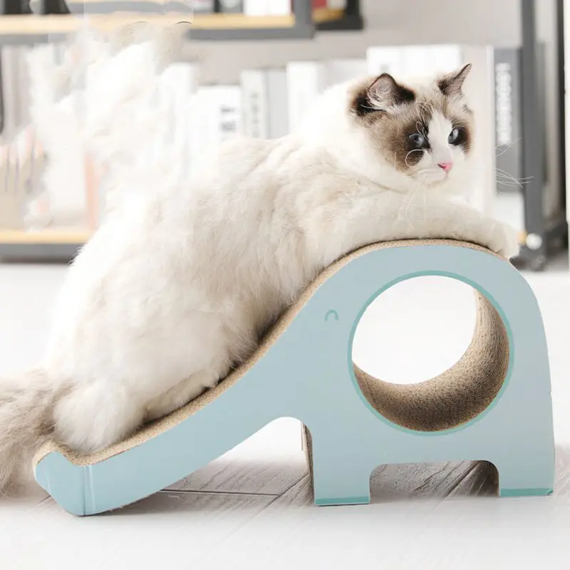 Cat Climbing Frame Scratching Board Toy Corrugated Paper Grinding