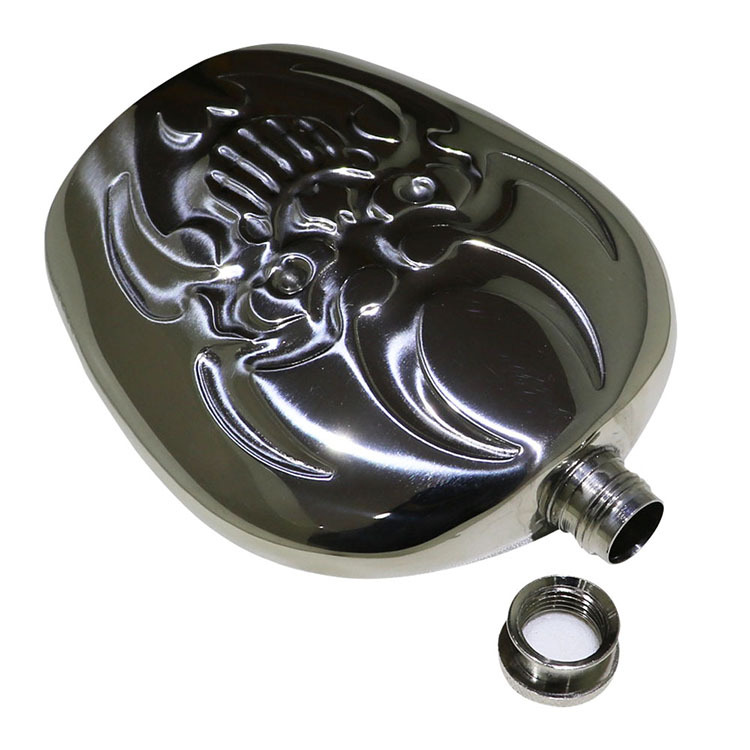 Ghost Head Flask Mirror Wine Set (Single jug)