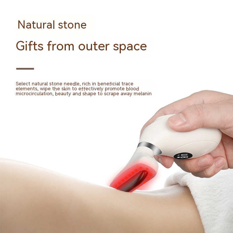 Household Electric Stone Scraping Massage Instrument Face - Image 2