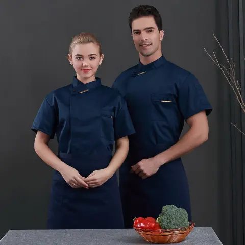Work Clothes for Young Men and Women Breathable Thin