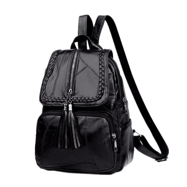 Travel Outdoor Backpack Fashion Leisure Gifts - Black