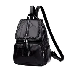 Travel Outdoor Backpack Fashion Leisure Gifts - Black - View 1