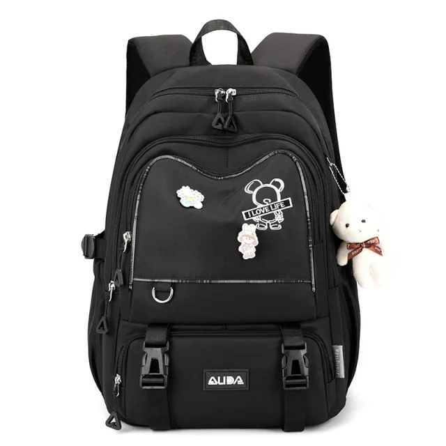 Girls' Large Capacity Student Backpack Black - Shop at LoveMi