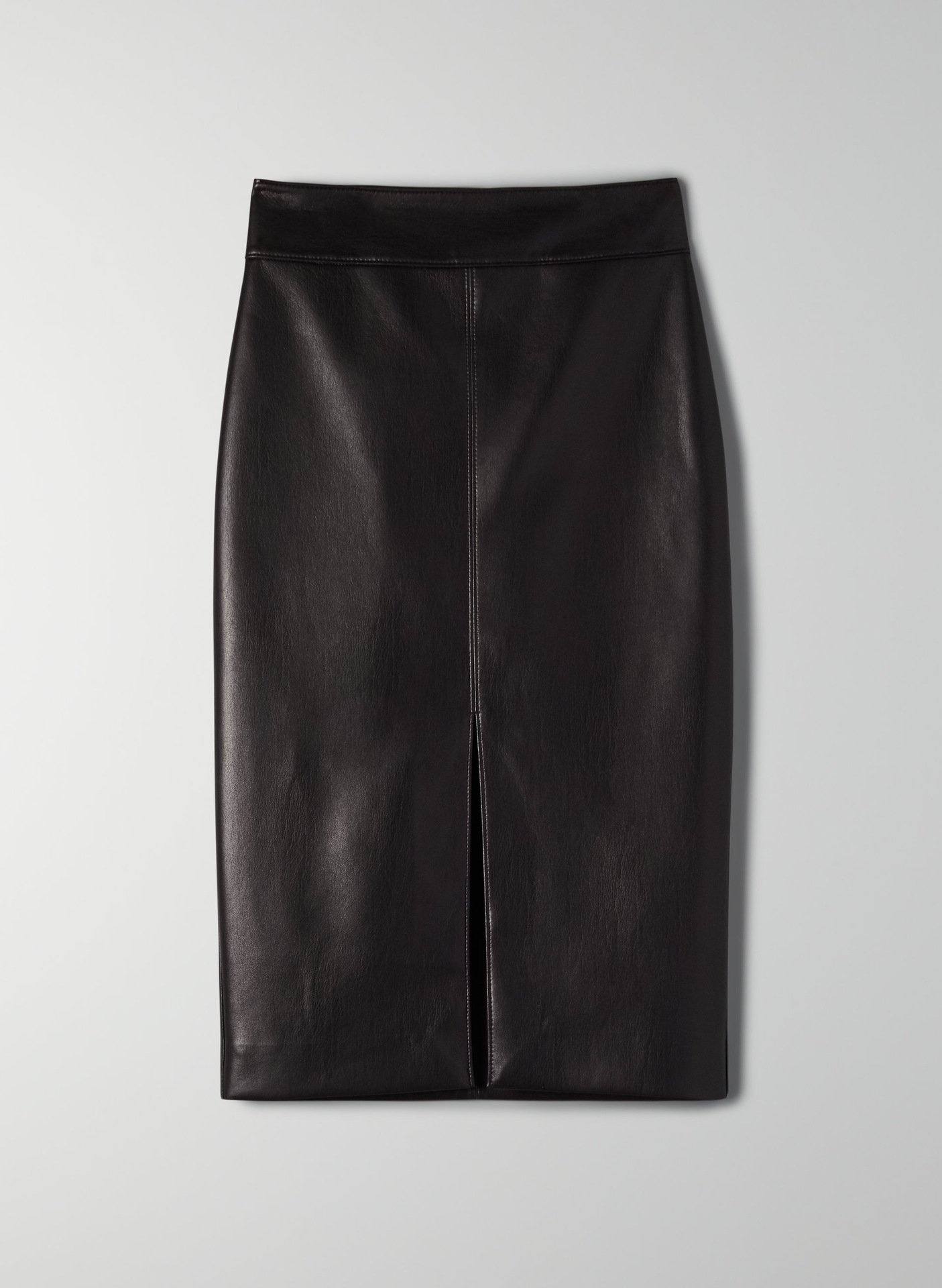French Temperament All Match Leather Skirt Women Black - Shop at LoveMi