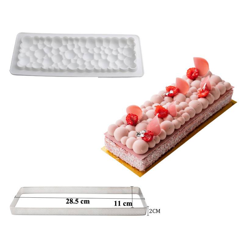 Rectangular Bubble Cake Set