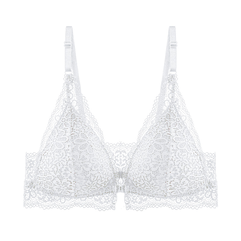 Title 7, Flat small chest sexy thin no steel ring bra