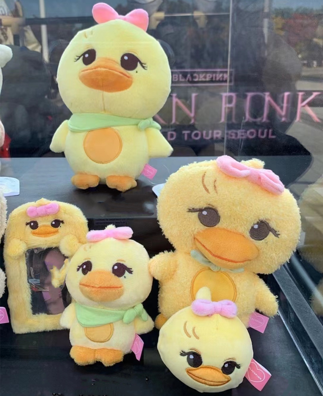 Yellow duck duck doll