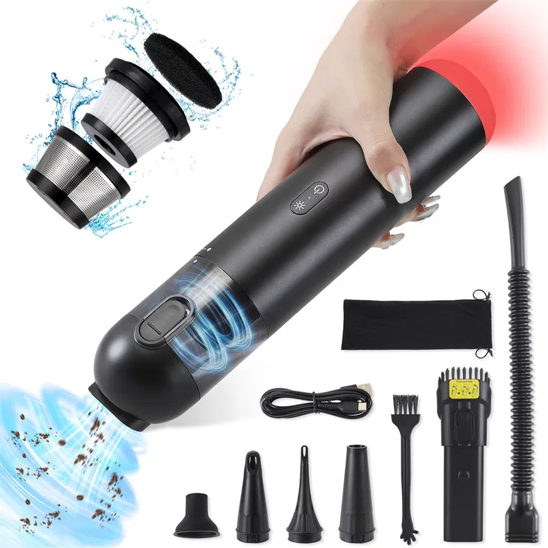Shell Car Vacuum Cleaner 10kPa Outdoor Suction Blowing And