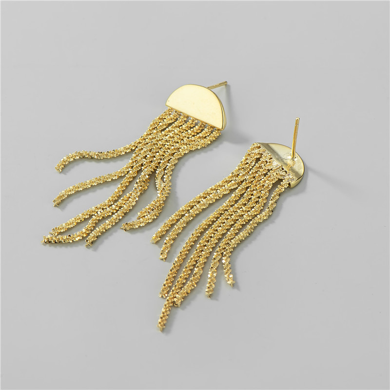 Women's Fashion Glitter Tassel Earrings