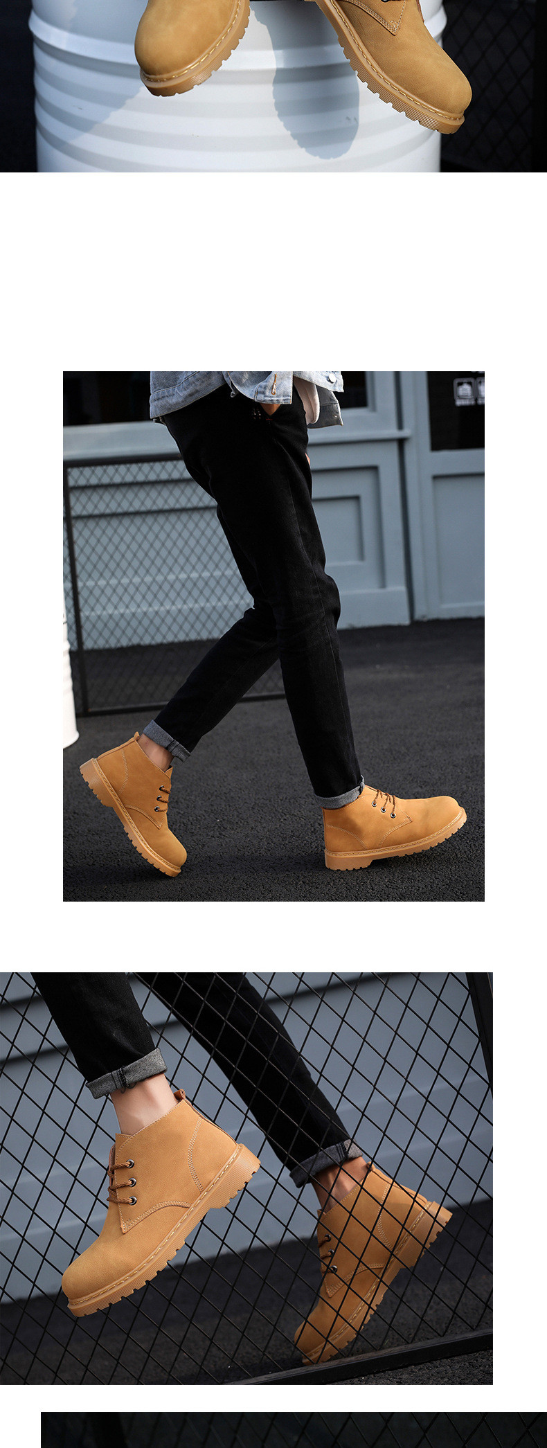 Title 6, Retro High Top Lacing Trend Outdoor Mens Boots...