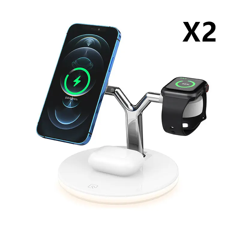 Compatible with Apple, 3 In 1 Magnetic