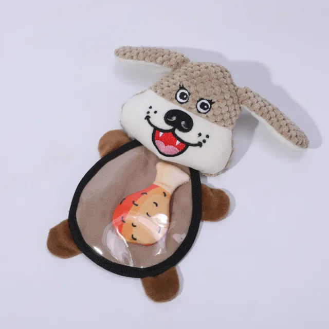 Pet Toy For Self entertainment, A Talking Mouse For Teddy And Golden Retriever To Chew On, A Plush Dog Toy Beige - Shop at LoveMi
