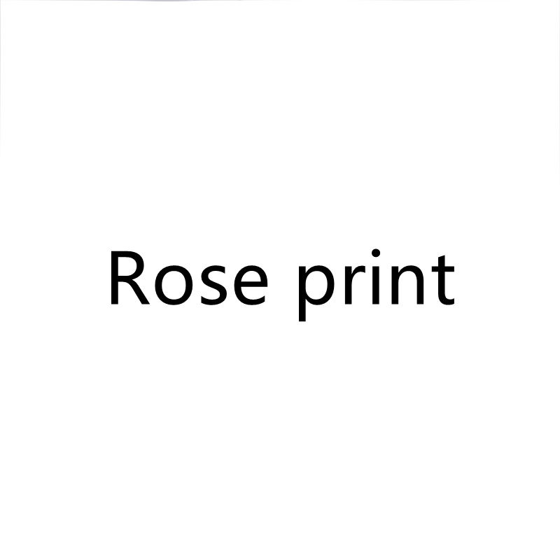 Rose print