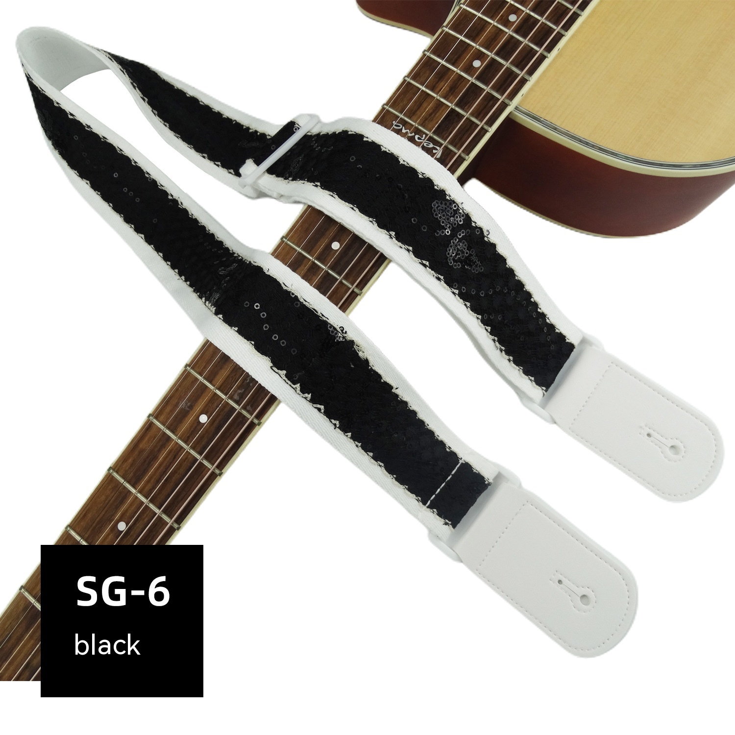 Title 4, Classical Cartoon Ji Knitted Guitar Strap