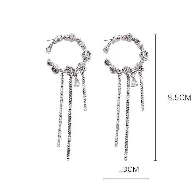 Super Immortal Tassel Earrings For Sweet Cool Luxury Women