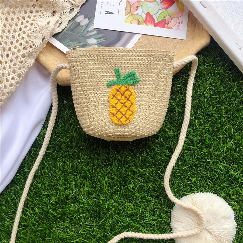 Beige Knitted Pineapple