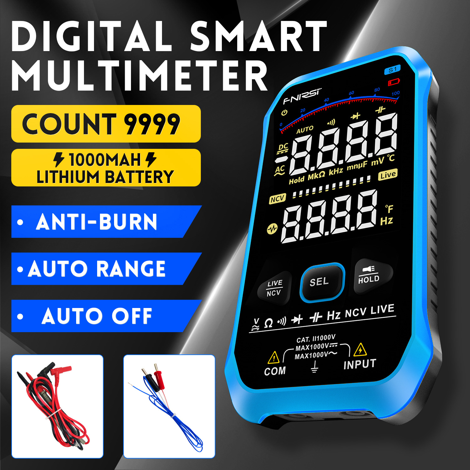 Title 9, Digital High-precision Automatic Portable Multi...