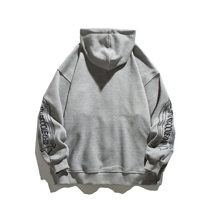 Hooded Jacket Zipper Cardigan Loose Fashion Men's Comfortable Sweater