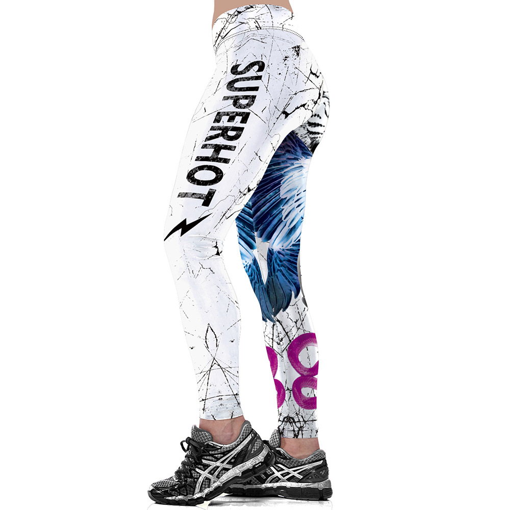 Title 4, Digitale print robot leggings. Comfort en innov...