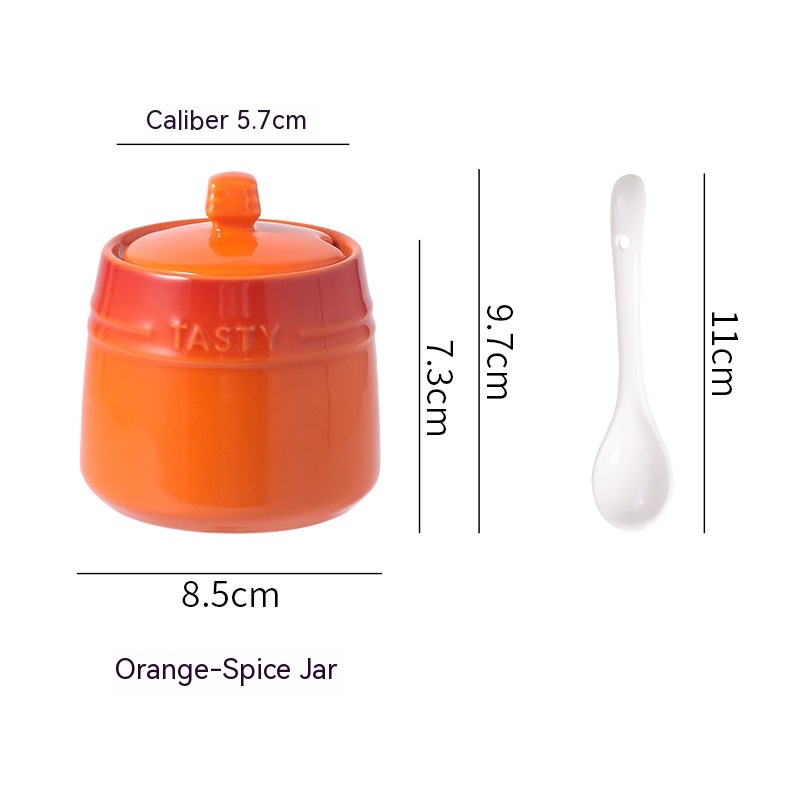 Gradient Spice Jar Orange