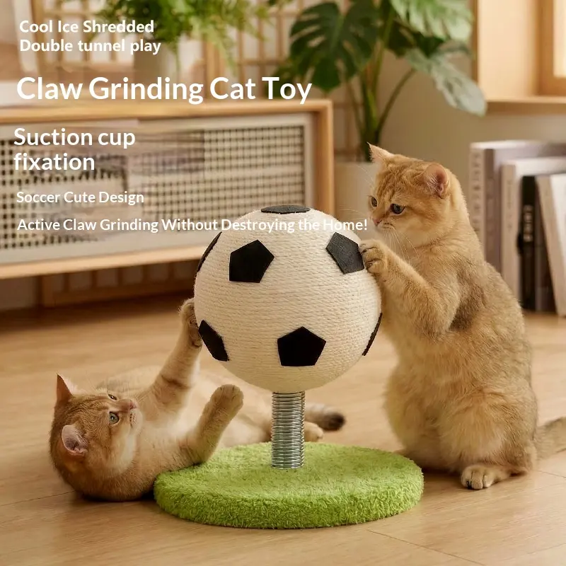 Cat Climbing Frame And Scratching Board Combo